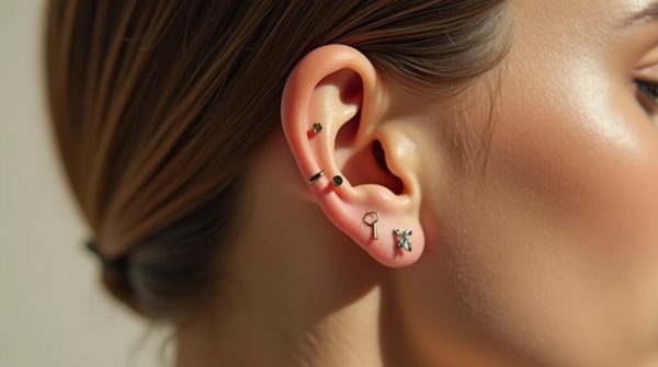 Découvrez les tendances 2024 en piercings d'oreille stylés