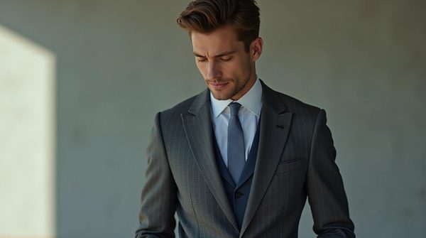 L'allure unique du costume croisé : la nouvelle élégance masculine