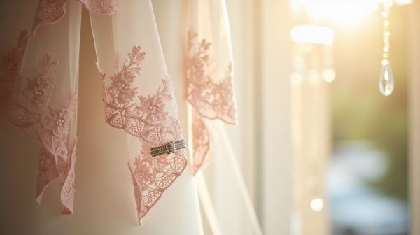 L'élégance des étoles mariage pour les invitées